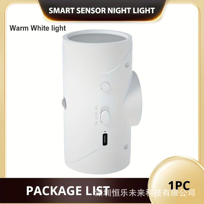 Motion-Sensor LED Night Light — Rechargeable