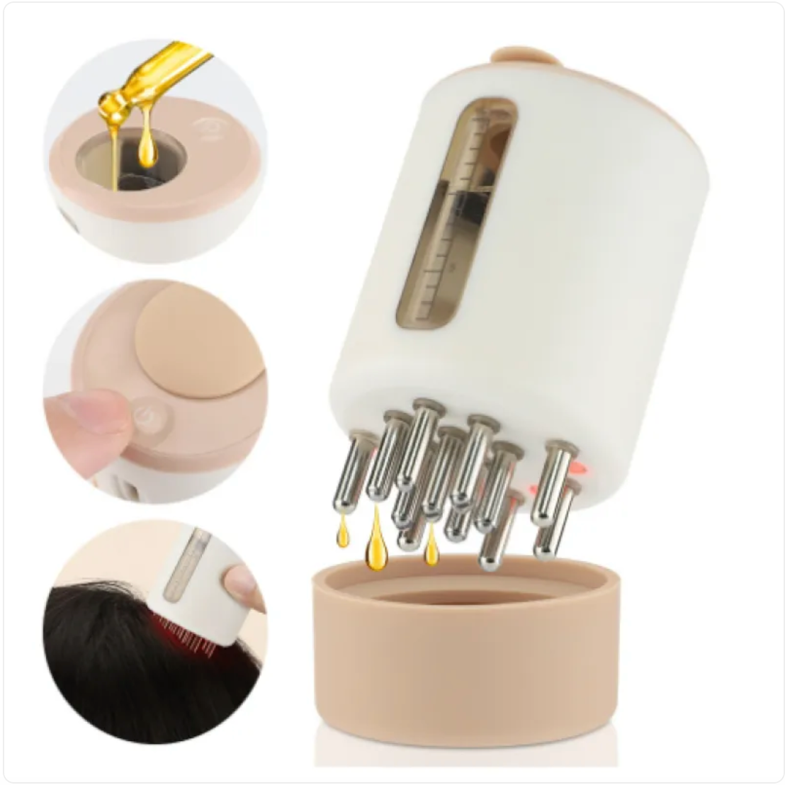 Red Light Scalp Massager