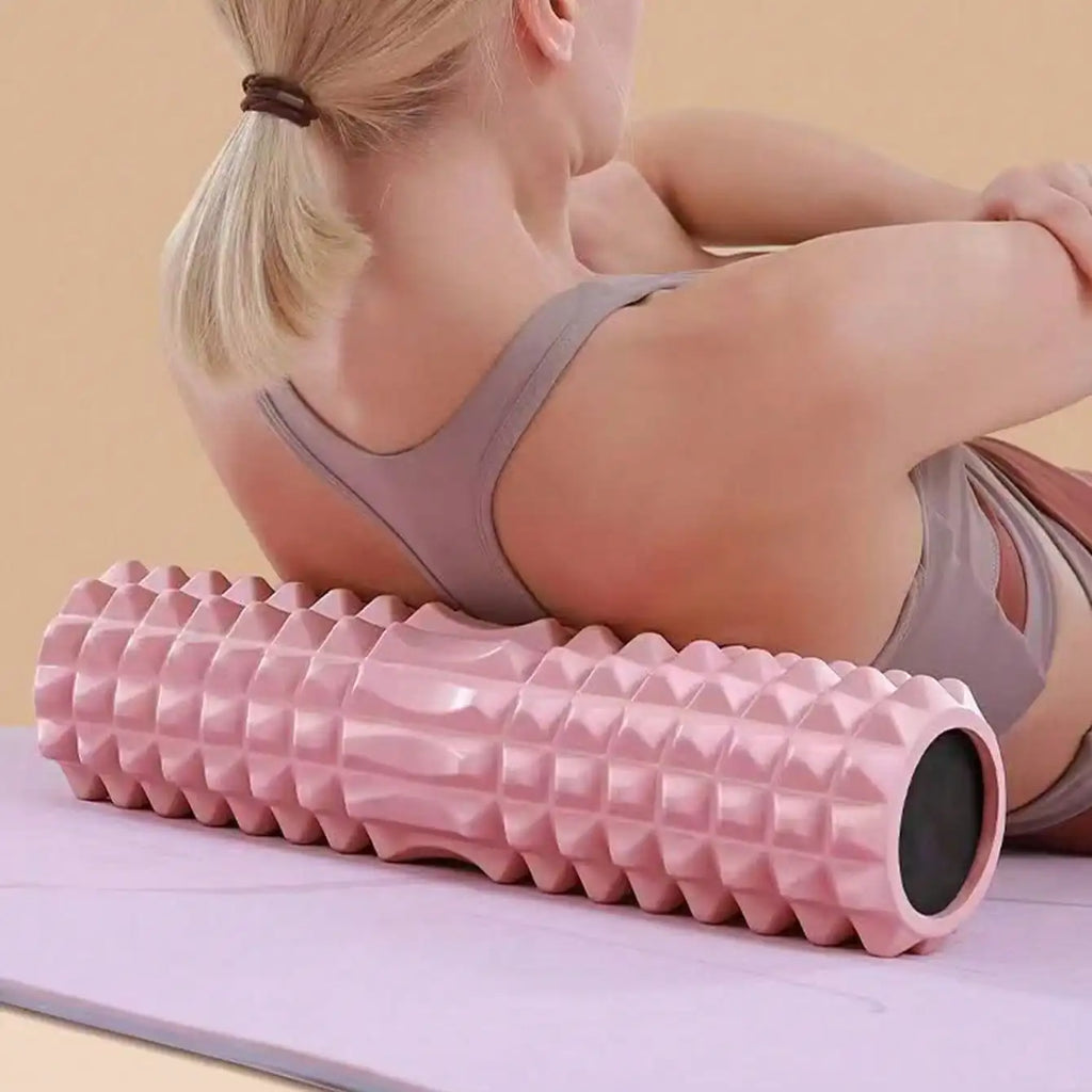 45cm Foam Roller - Deep Tissue Massage & Muscle Stretching Device