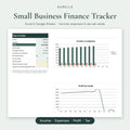 Aurelle Small Business Finance Tracker dashboard