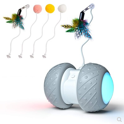 Interactive LED Rolling Ball Pet Toy