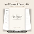 Aurelle Meal Planner & Grocery List