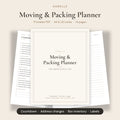 Aurelle Moving & Packing Planner