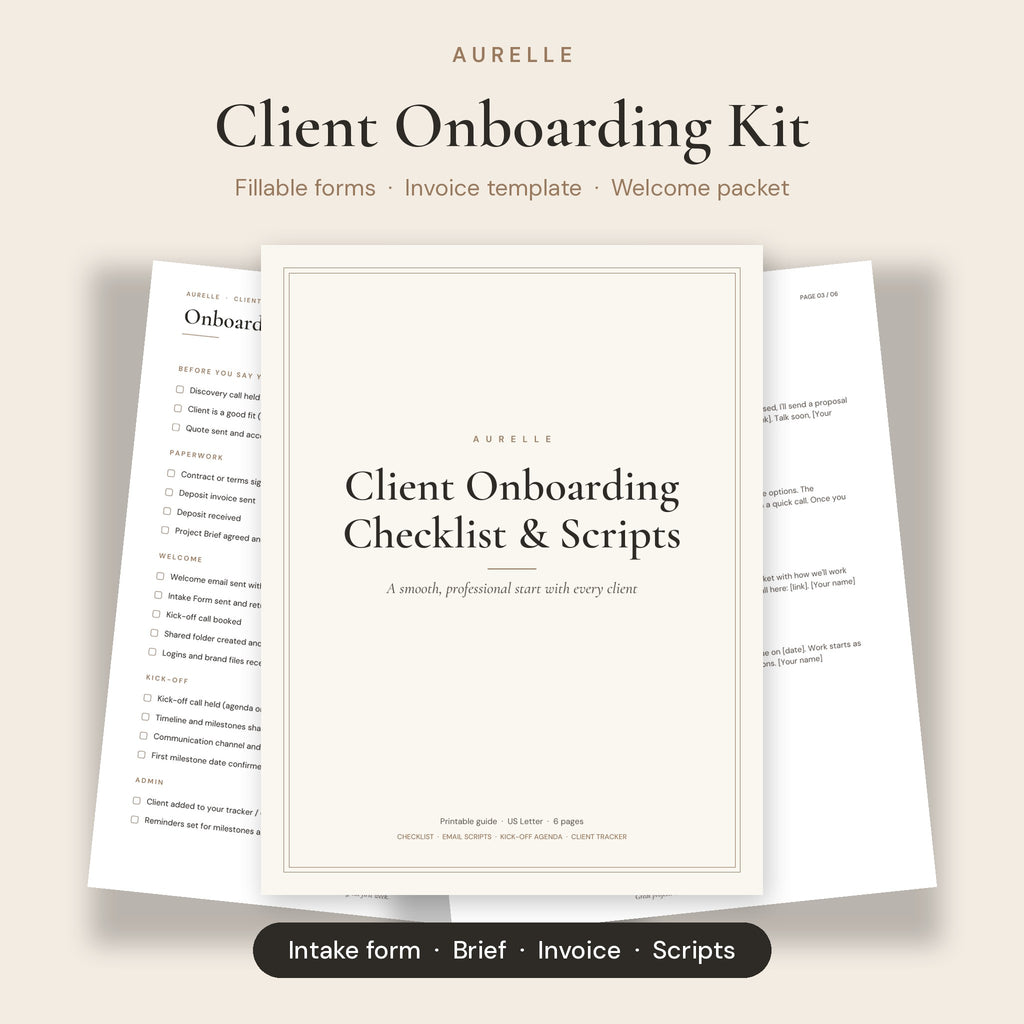 Aurelle Client Onboarding Kit